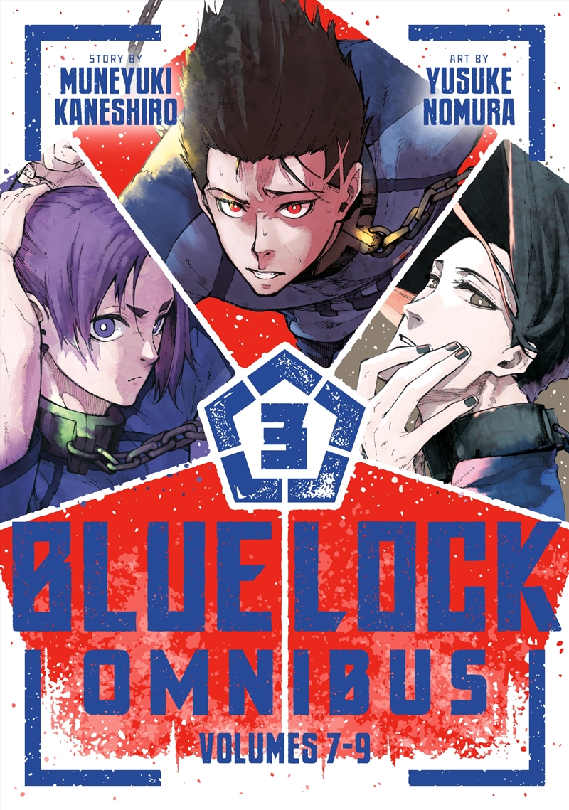 Blue Lock Omnibus 3 (Vol. 7-9)/Product Detail/Manga