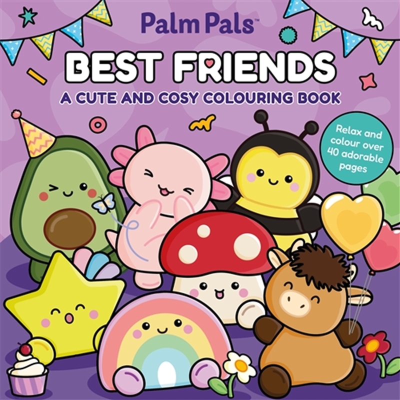 Palm Pals Best Friends: A Cute and Cosy Colouring Book/Product Detail/Kids Activity Books