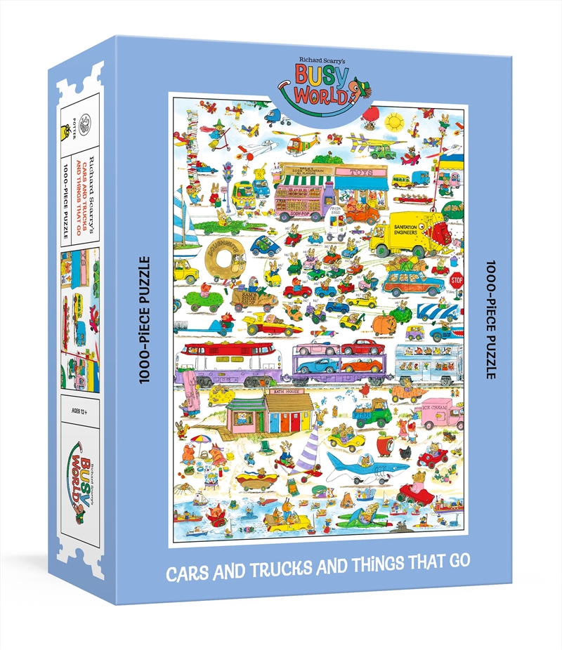Richard Scarry's Cars and Trucks and Things That Go: 1000-Piece Puzzle/Product Detail/Jigsaw Puzzles