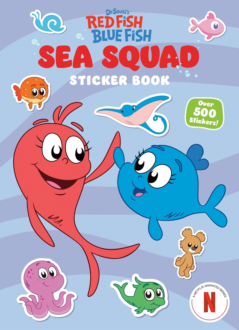 Sea Squad Sticker Book (Dr. Seuss's Red Fish Blue Fish)/Product Detail/Kids Activity Books