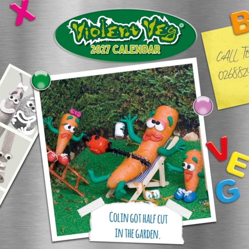 Violent Veg Wall Calendar/Product Detail/Calendars & Diaries