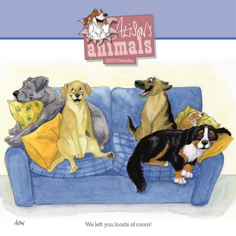 Alisons Animals Wiro Wall Calendar/Product Detail/Calendars & Diaries