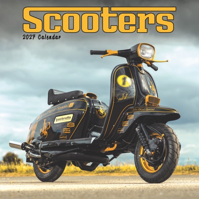 Scooters (PFP) Wall Calendar/Product Detail/Calendars & Diaries