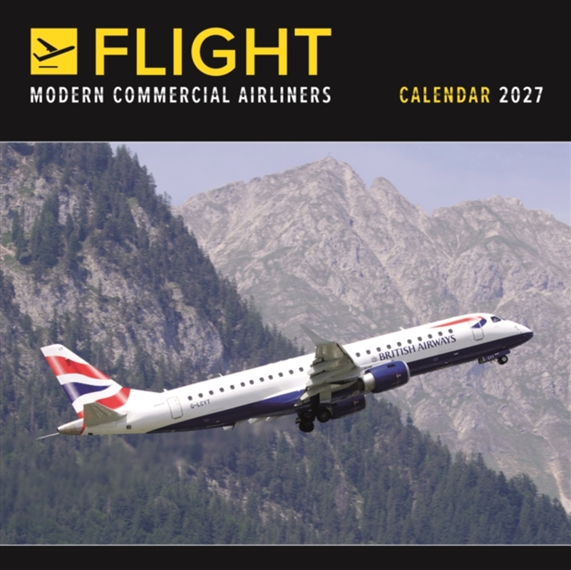 Flight, Modern Commercial Airliners (PFP) Wall Calendar/Product Detail/Calendars & Diaries