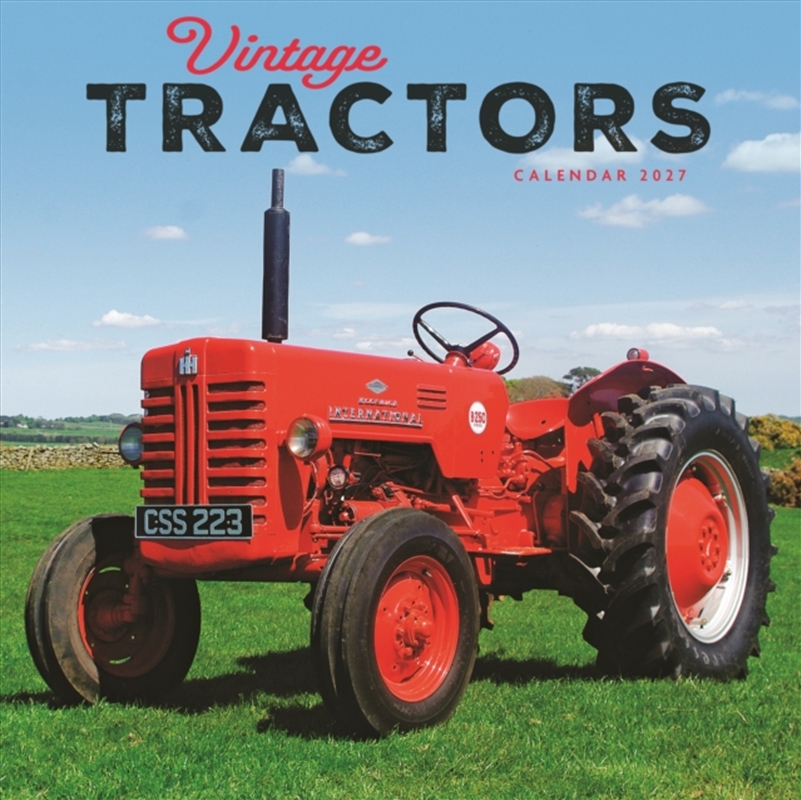 Vintage Tractor (PFP)Wall Calendar/Product Detail/Calendars & Diaries