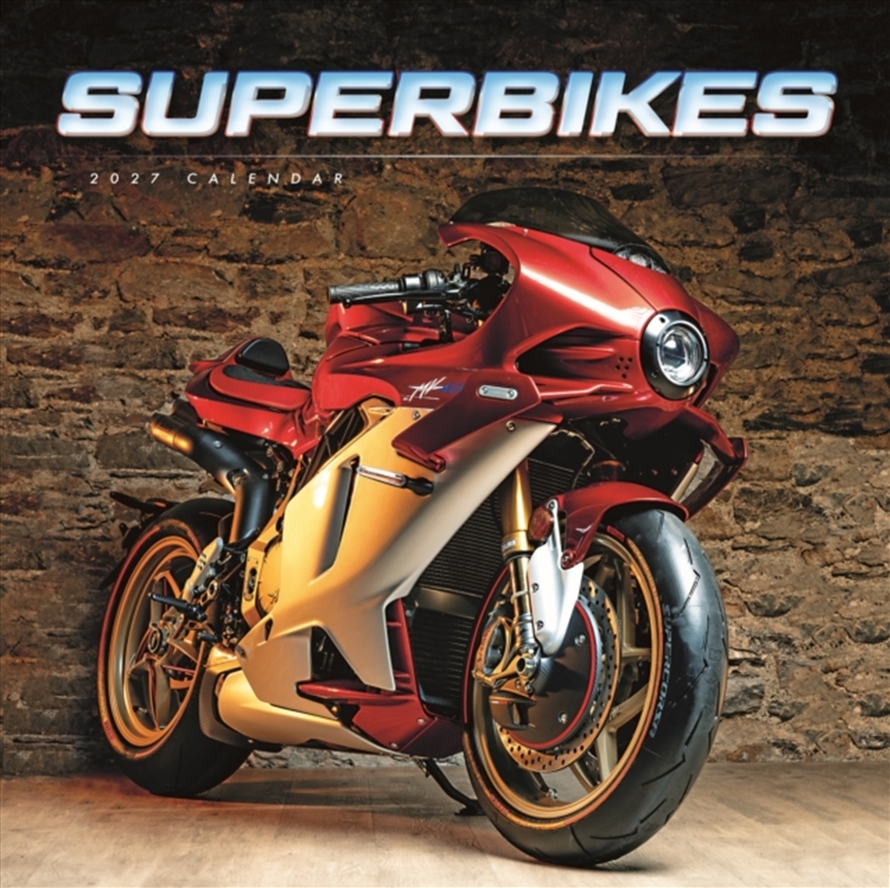Superbikes Wall Calendar/Product Detail/Calendars & Diaries