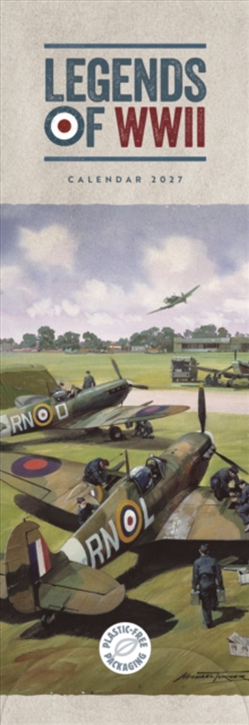 Legends of WWII (PFP)Slim Calendar/Product Detail/Calendars & Diaries