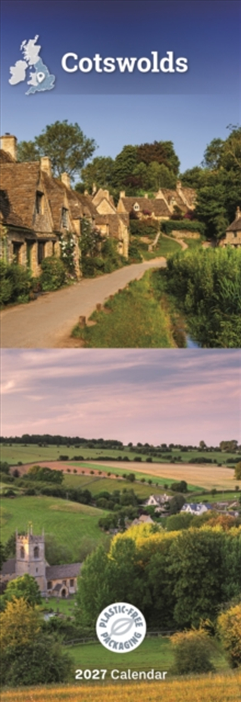Cotswolds Slim Calendar/Product Detail/Calendars & Diaries