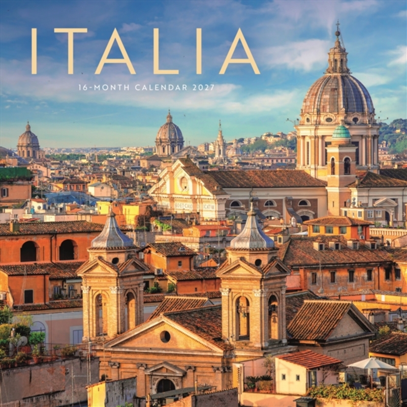 Italia Wall Calendar Multi-Lingual/Product Detail/Calendars & Diaries