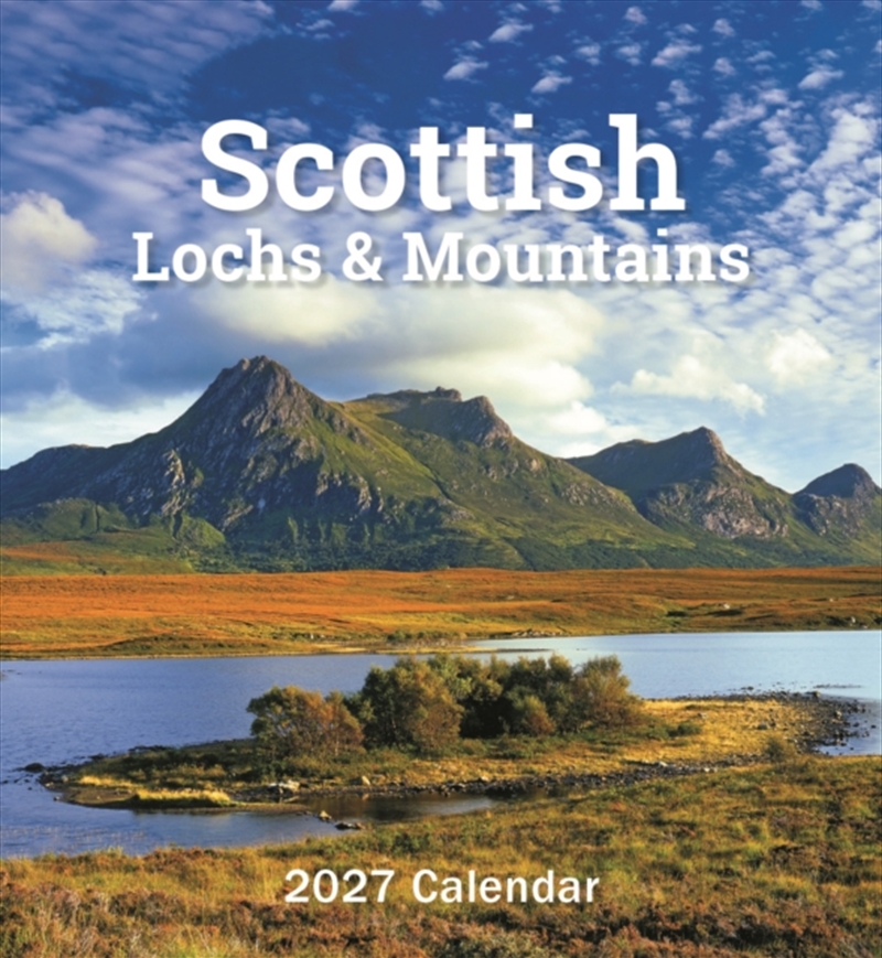 Scottish Lochs & Mountains Mini Calendar Easel/Product Detail/Calendars & Diaries