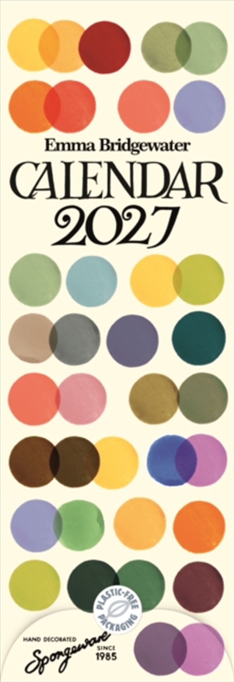 Emma Bridgewater, Colour Palette Slim Calendar/Product Detail/Calendars & Diaries
