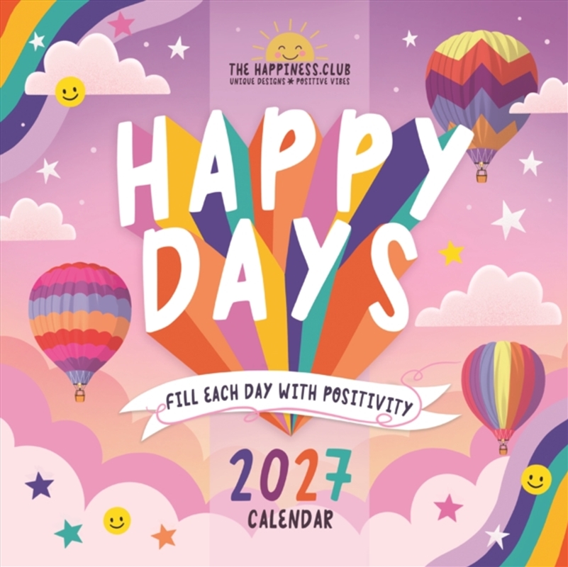 Happiness Club (PFP) Wall Calendar/Product Detail/Calendars & Diaries