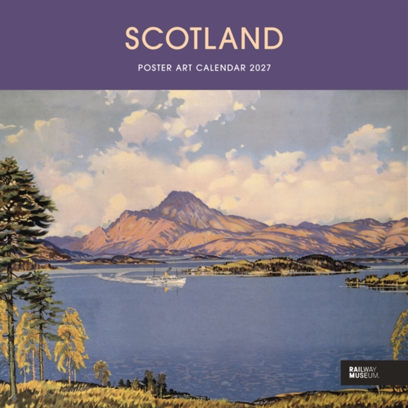 Scotland Poster Art NRM Wiro Wall Calendar/Product Detail/Calendars & Diaries