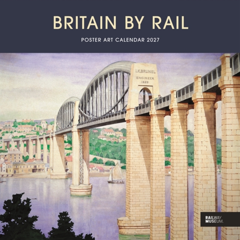Britain By Rail NRM Wiro Wall Calendar/Product Detail/Calendars & Diaries