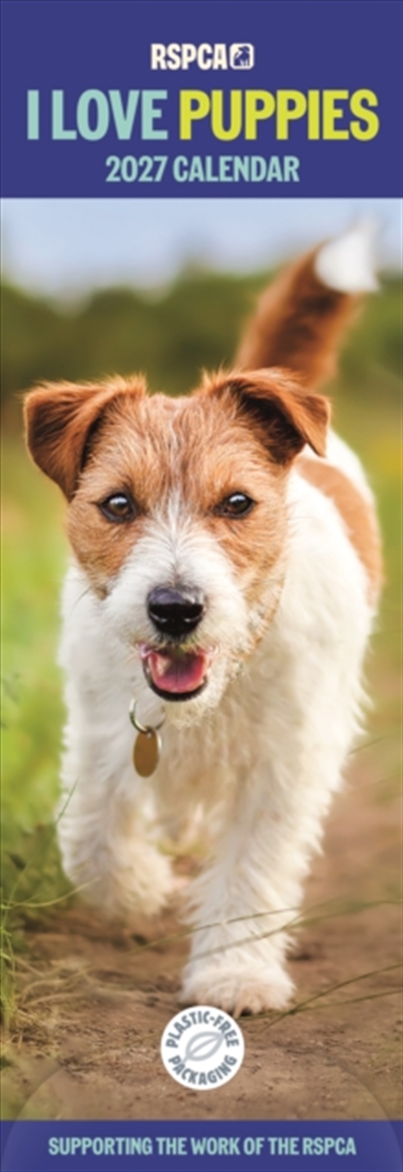 RSPCA I Love Puppies Slim Calendar (PFP)/Product Detail/Calendars & Diaries