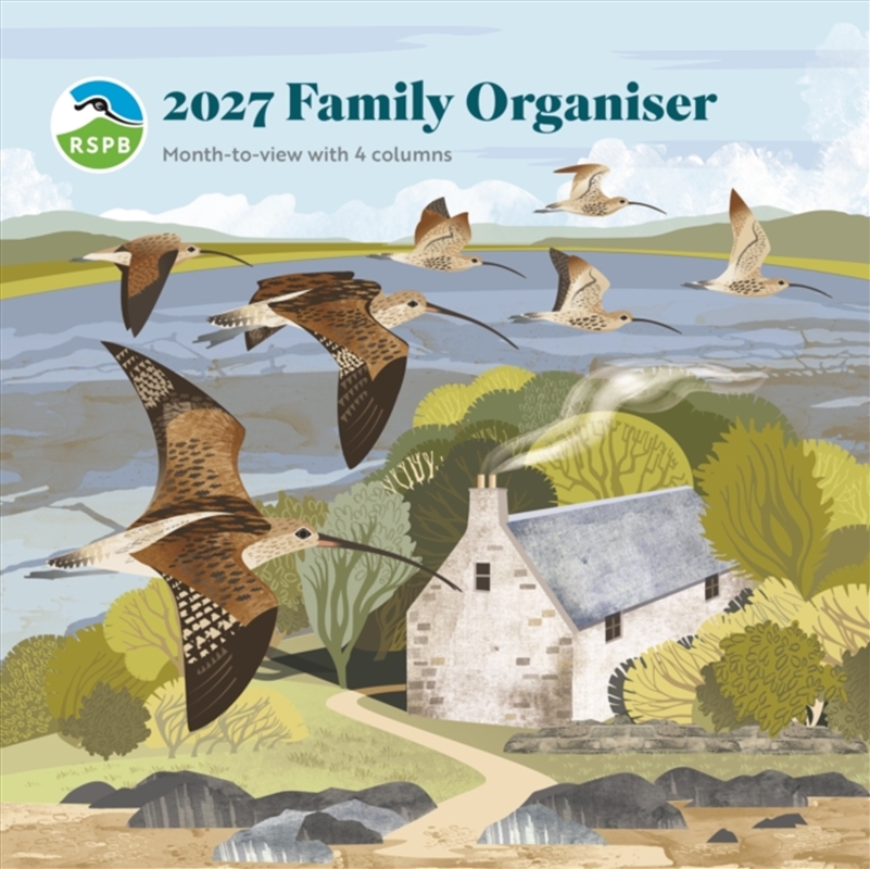 RSPB Ilustrated Household Planner/ Wall Calendar/Product Detail/Calendars & Diaries