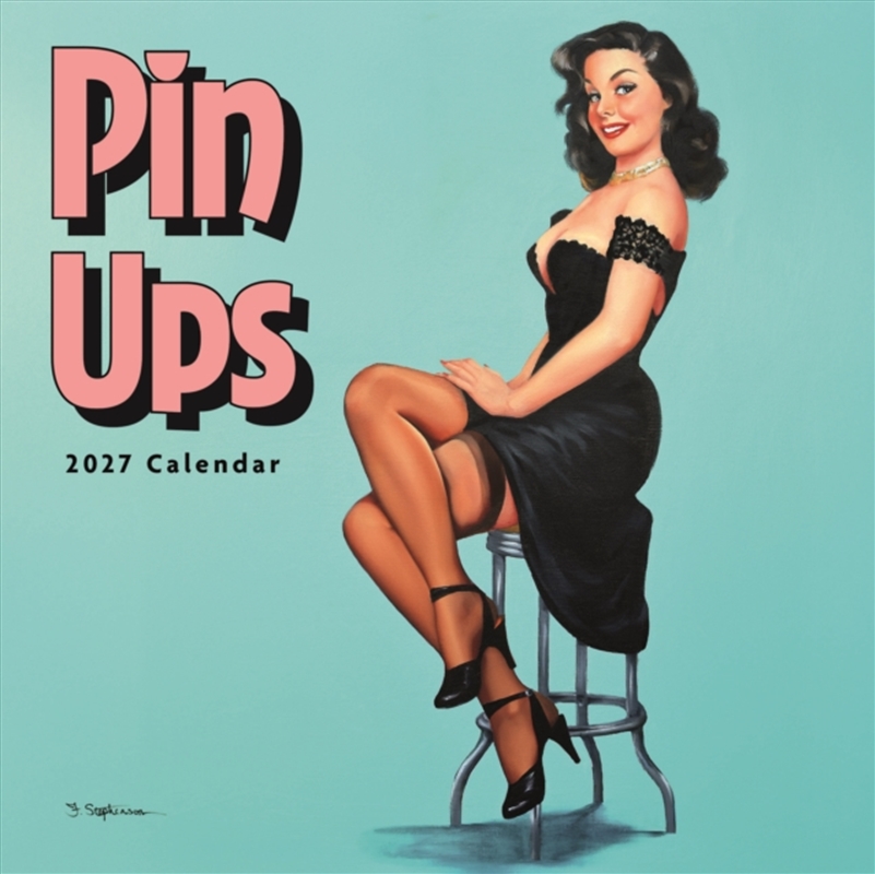 Pin Ups Mini Calendar/Product Detail/Calendars & Diaries