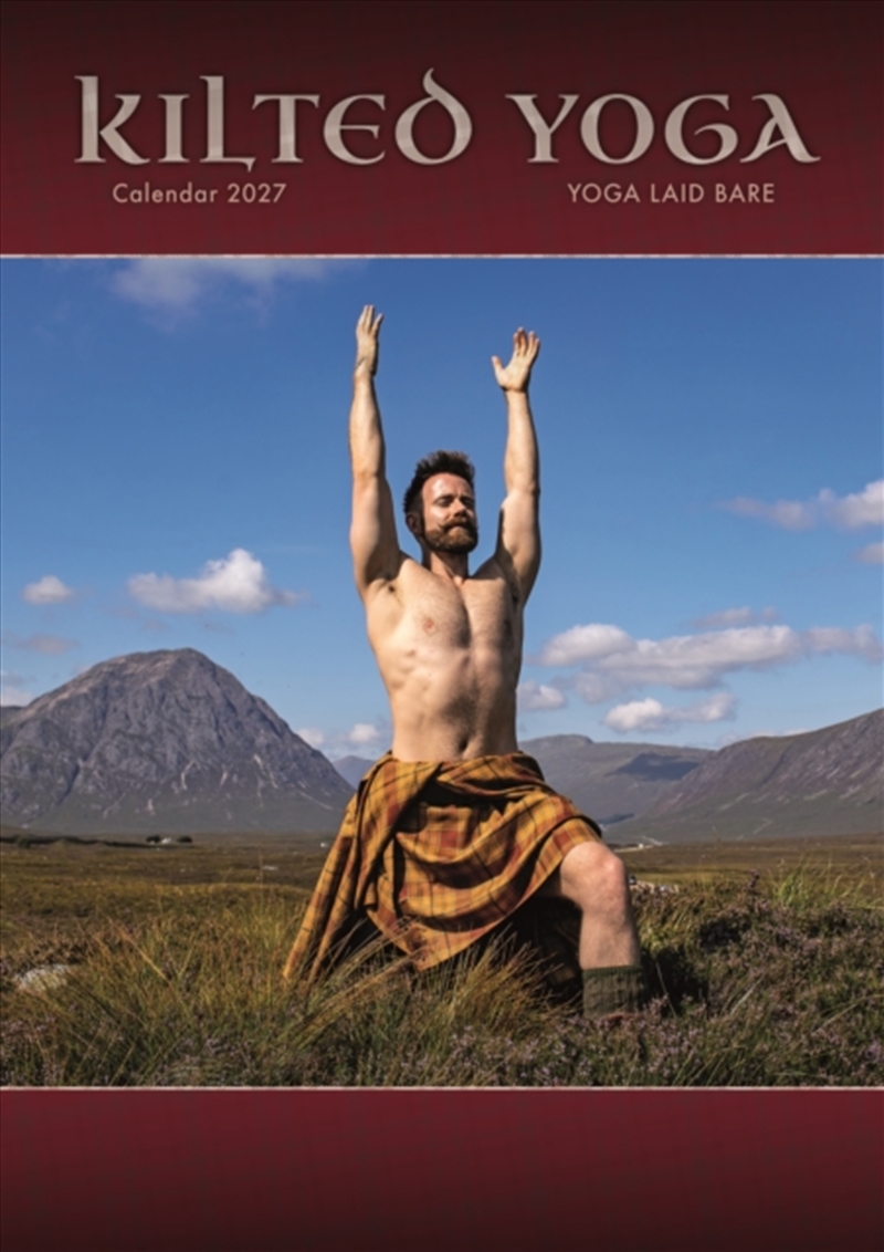 Kilted Yoga A3/Product Detail/Calendars & Diaries