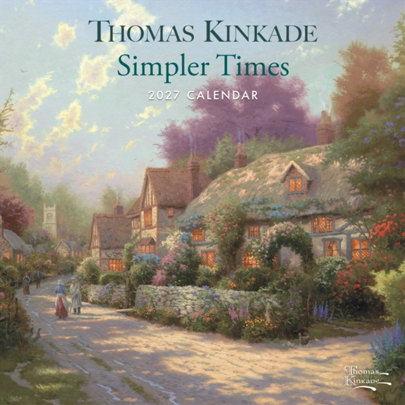 Thomas Kinkade, Simpler Times Wall Calendar/Product Detail/Calendars & Diaries