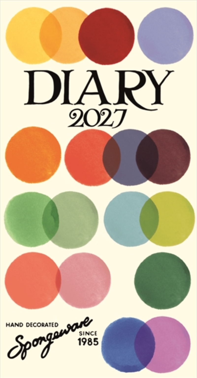 Emma Bridgewater, Colour Palette Slim Diary/Product Detail/Calendars & Diaries