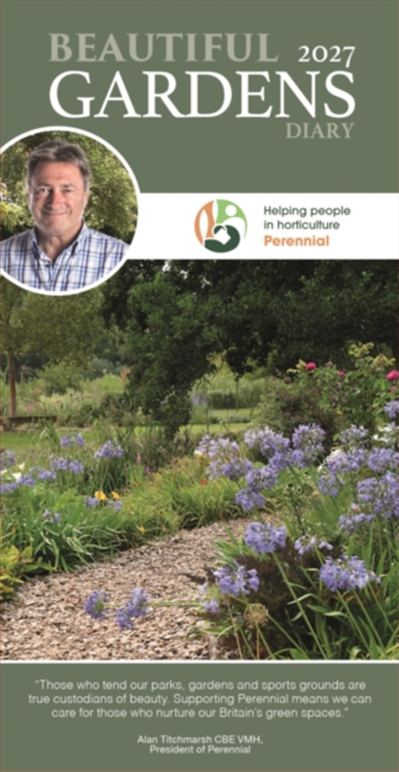 Beautiful Gardens, Alan Titchmarsh Slim Diary/Product Detail/Calendars & Diaries