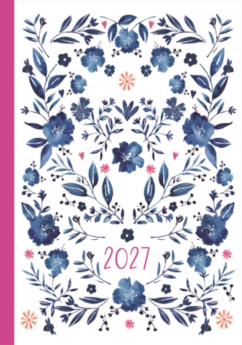 Fashion Diary Blue Willow A6 D/Product Detail/Calendars & Diaries