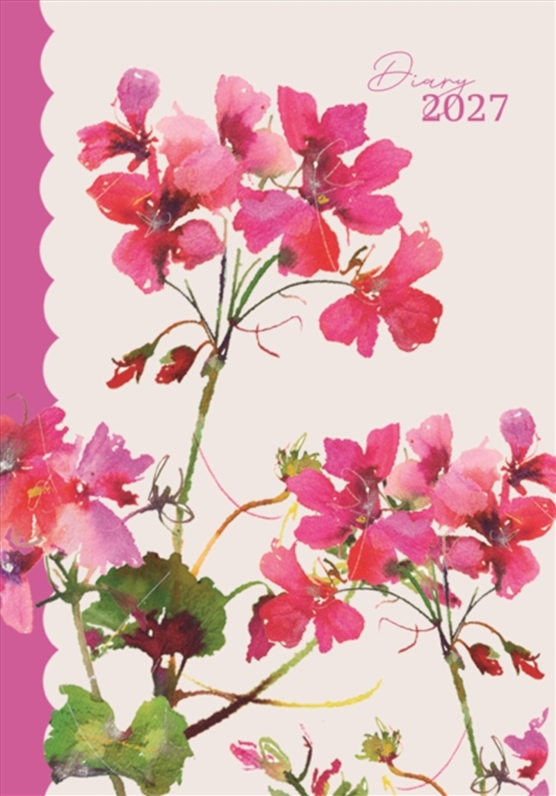Fashion Diary Geranium A5 Diary/Product Detail/Calendars & Diaries