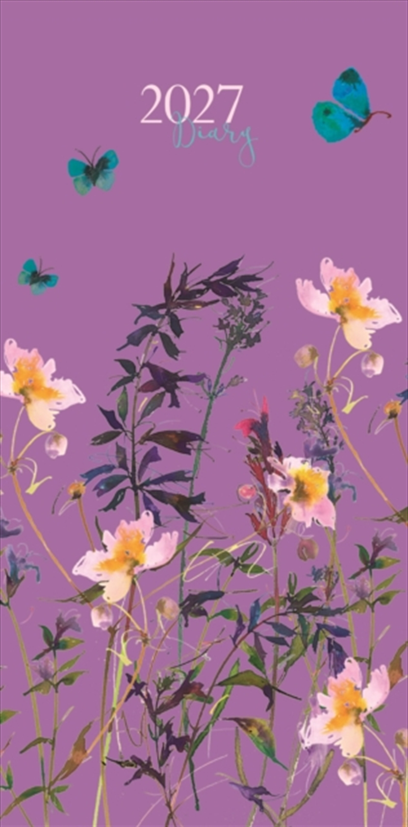 Fashion Diary Anemone Floral Slim Diary/Product Detail/Calendars & Diaries