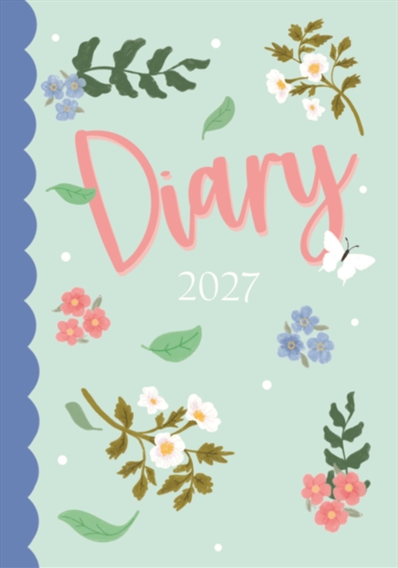 Fashion Diary Scallop Floral A6 D/Product Detail/Calendars & Diaries