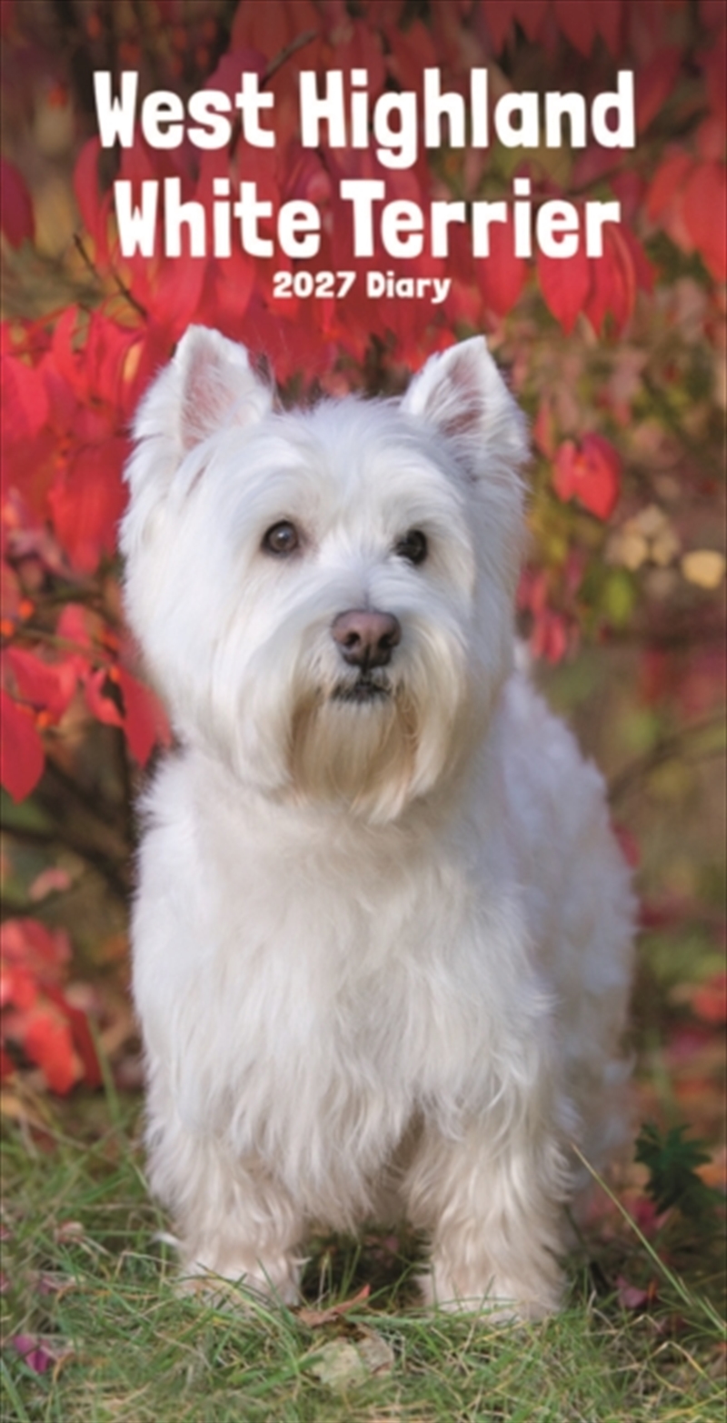 West Highland White Terriers Slim Diary/Product Detail/Calendars & Diaries