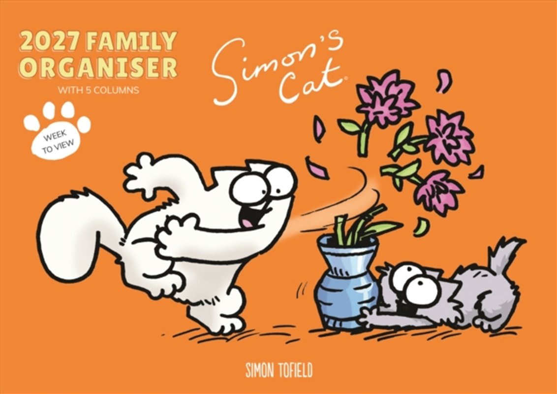 Simons Cat WTV Planner A4/Product Detail/Calendars & Diaries