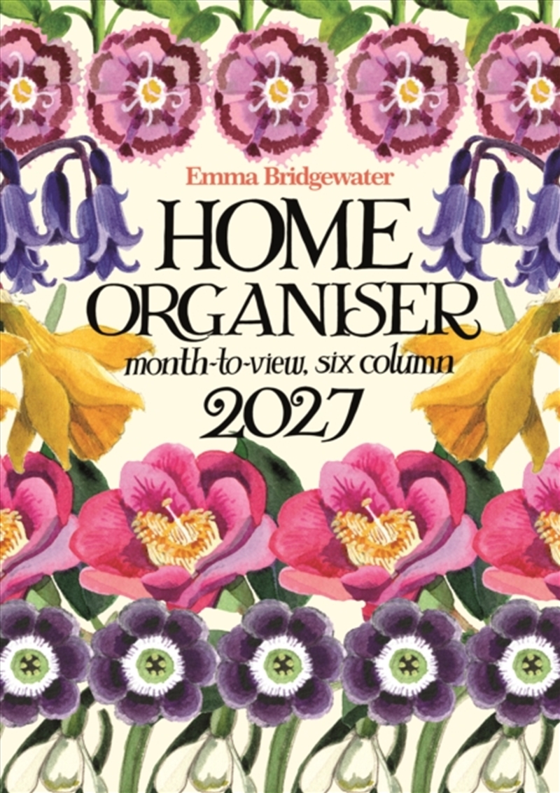 Emma Bridgewater, Flowers MTV A3 Planner/Product Detail/Calendars & Diaries