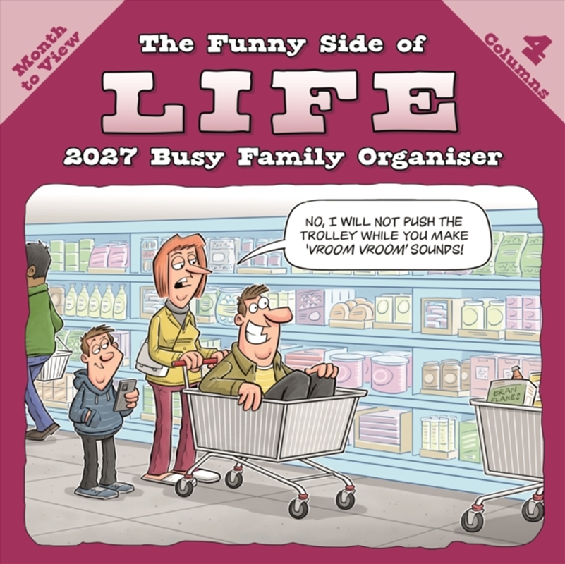 Funny Side of Life Wiro Planner Wall Calendar/Product Detail/Calendars & Diaries