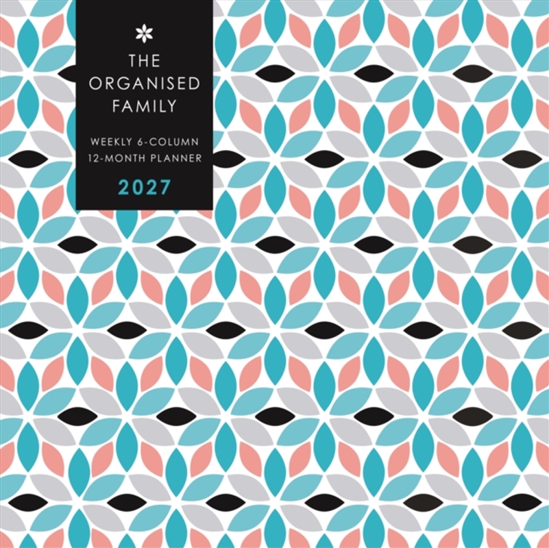 Organised Family (Geometric) WTV Planner Wall/Product Detail/Calendars & Diaries
