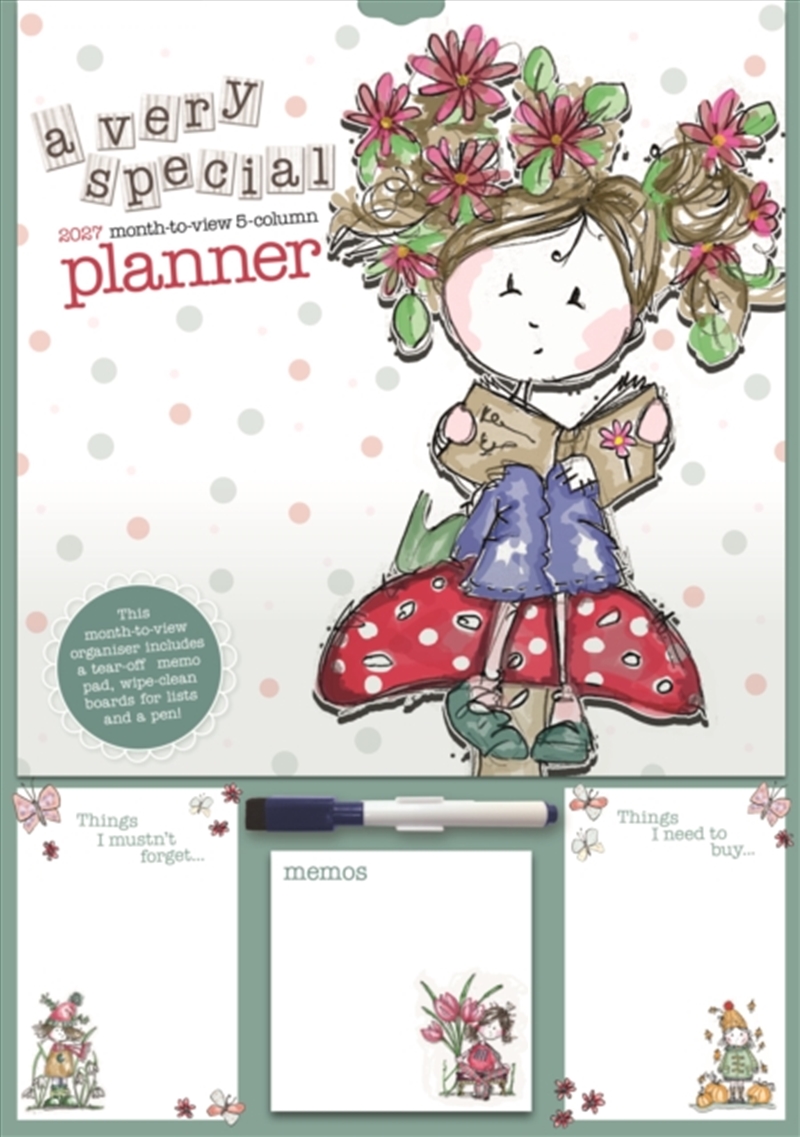 Tracey Russell Deluxe (PFP) P A3/Product Detail/Calendars & Diaries
