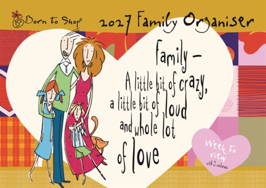 Born to Shop WTV Planner A4/Product Detail/Calendars & Diaries