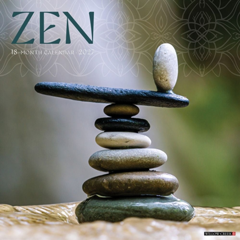 Zen 2027 Wall Calendar/Product Detail/Calendars & Diaries