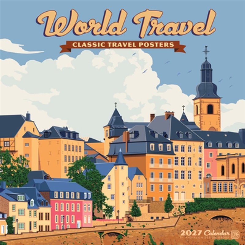 World Travel 2027 Wall Calendar/Product Detail/Calendars & Diaries