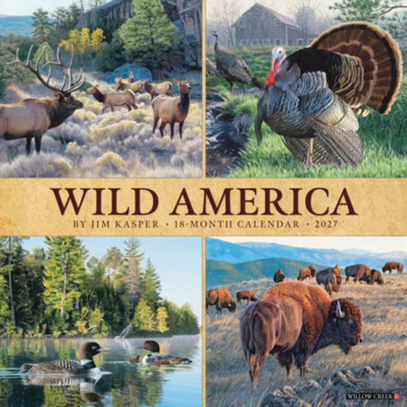 Wild America 2027 Wall Calendar/Product Detail/Calendars & Diaries