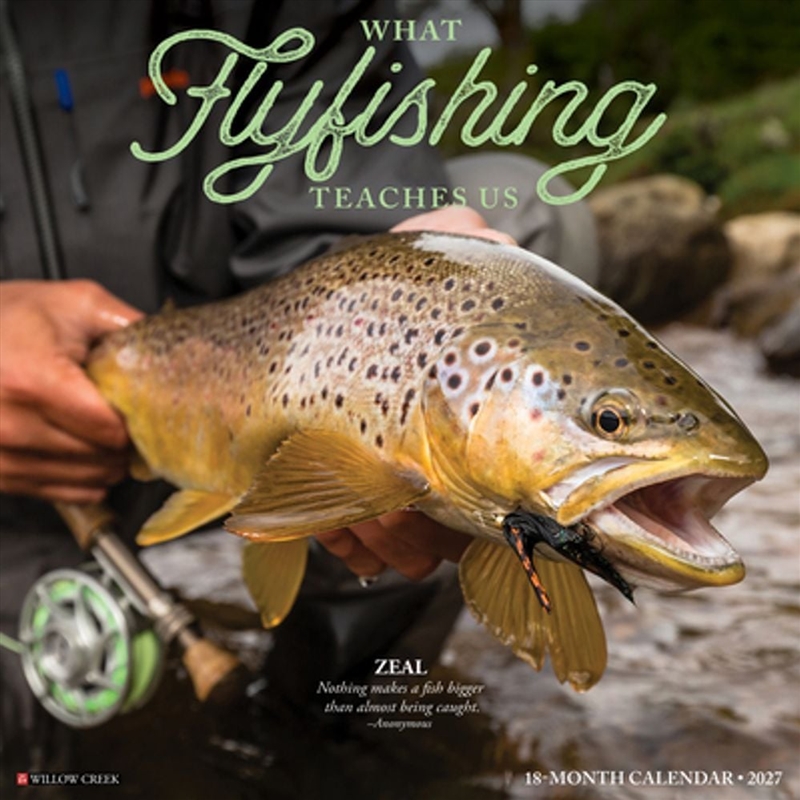 What Fly Fishing Teaches Us 2027 Wall Calendar/Product Detail/Calendars & Diaries