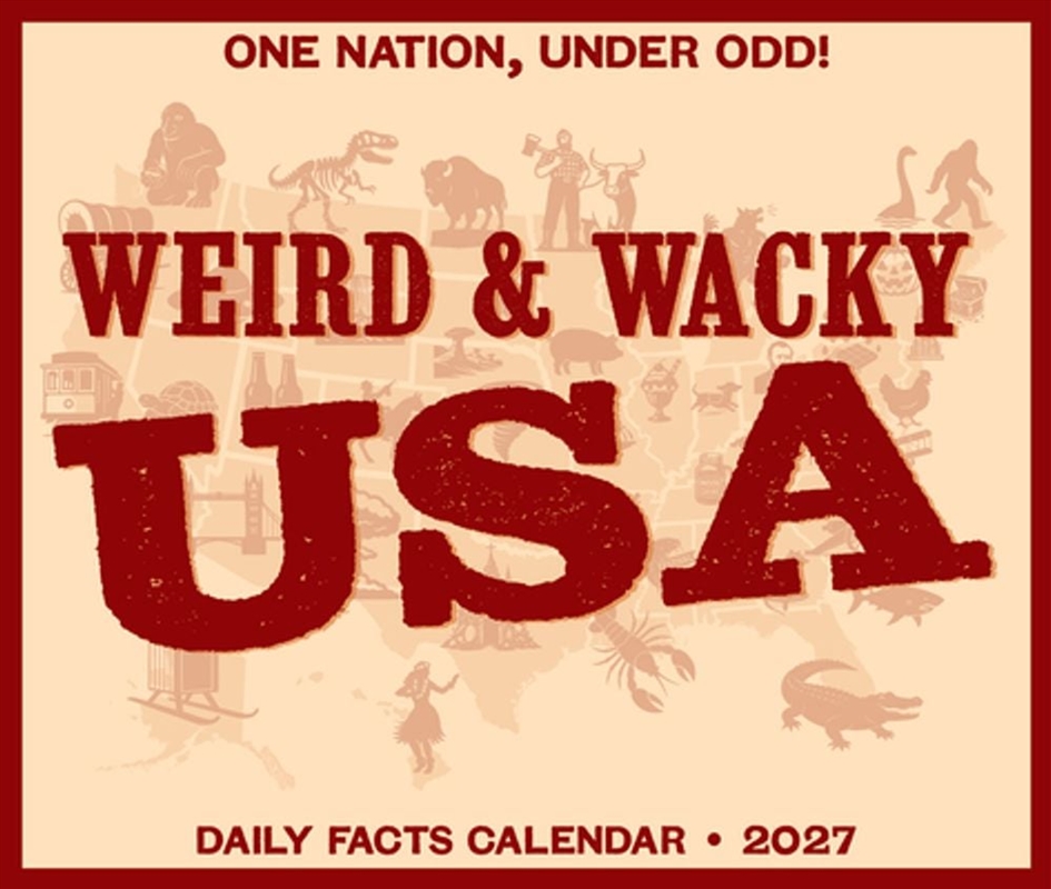 Weird & Wacky USA 2027 Box Calendar/Product Detail/Calendars & Diaries