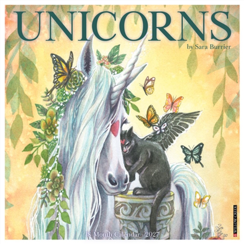 Unicorns by Sara Burrier 2027 Wall Calendar/Product Detail/Calendars & Diaries