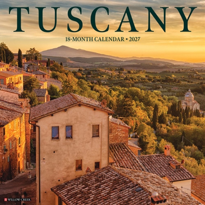 Tuscany 2027 Wall Calendar/Product Detail/Calendars & Diaries