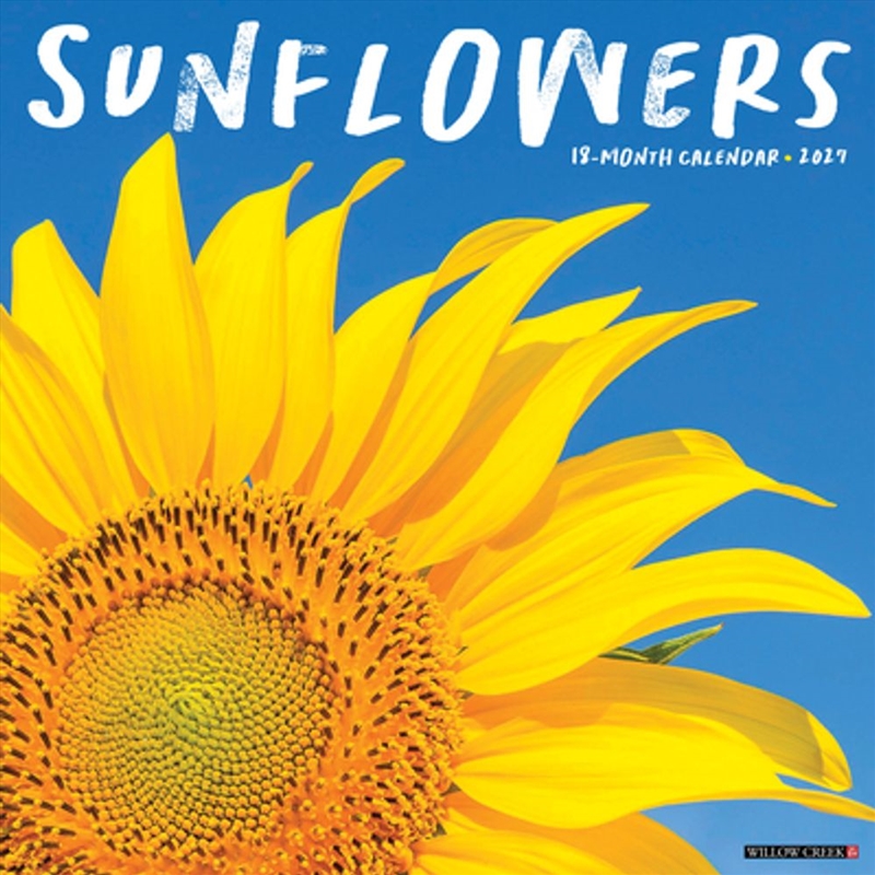 Sunflowers 2027 Wall Calendar/Product Detail/Calendars & Diaries