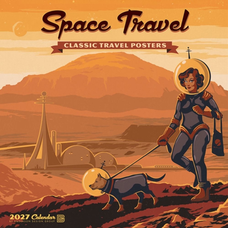 Space Travel 2027 Wall Calendar/Product Detail/Calendars & Diaries