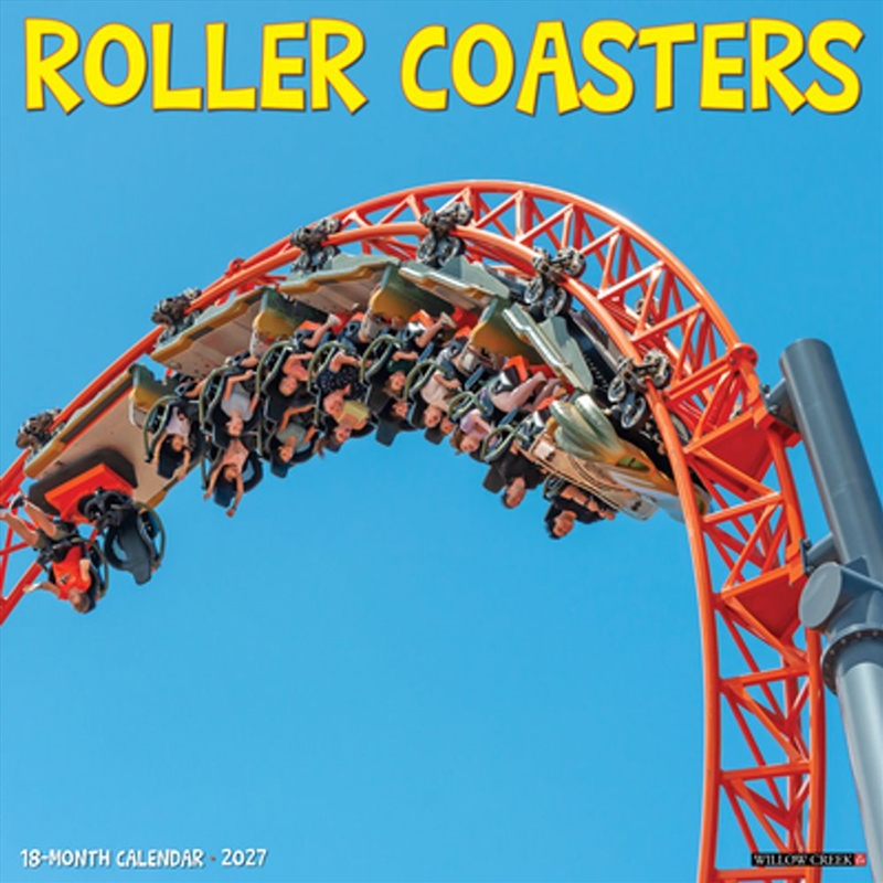 Roller Coasters 2027 Wall Calendar/Product Detail/Calendars & Diaries