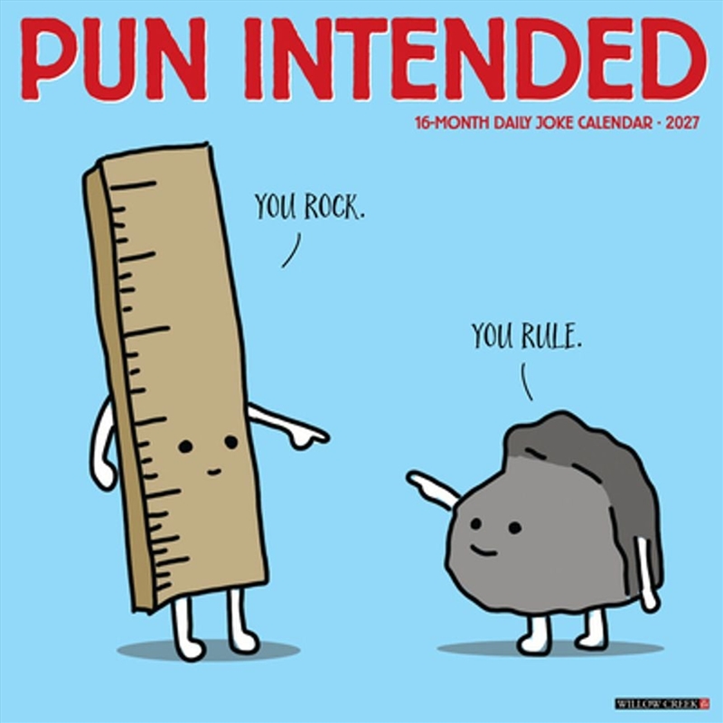 Pun Intended 2027 Wall Calendar/Product Detail/Calendars & Diaries