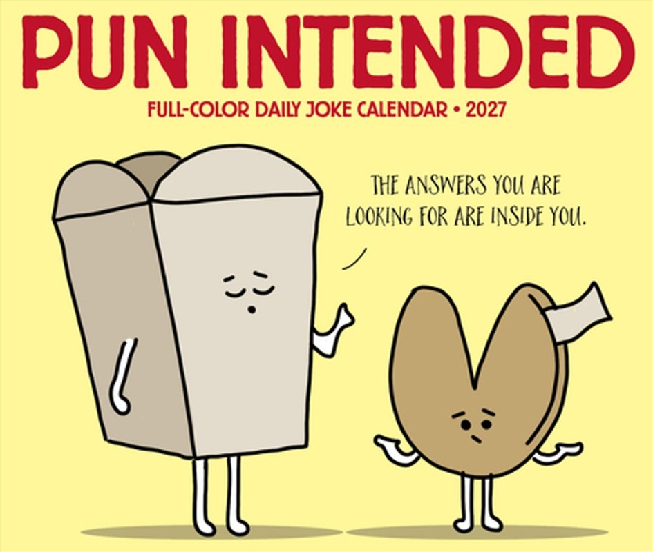 Pun Intended 2027 Box Calendar/Product Detail/Calendars & Diaries