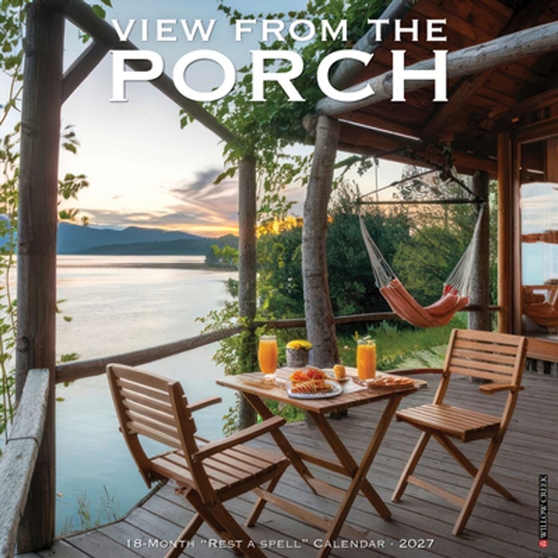 Porch View 2027 Wall Calendar/Product Detail/Calendars & Diaries