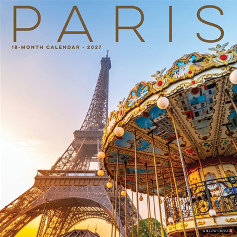 Paris 2027 Wall Calendar/Product Detail/Calendars & Diaries